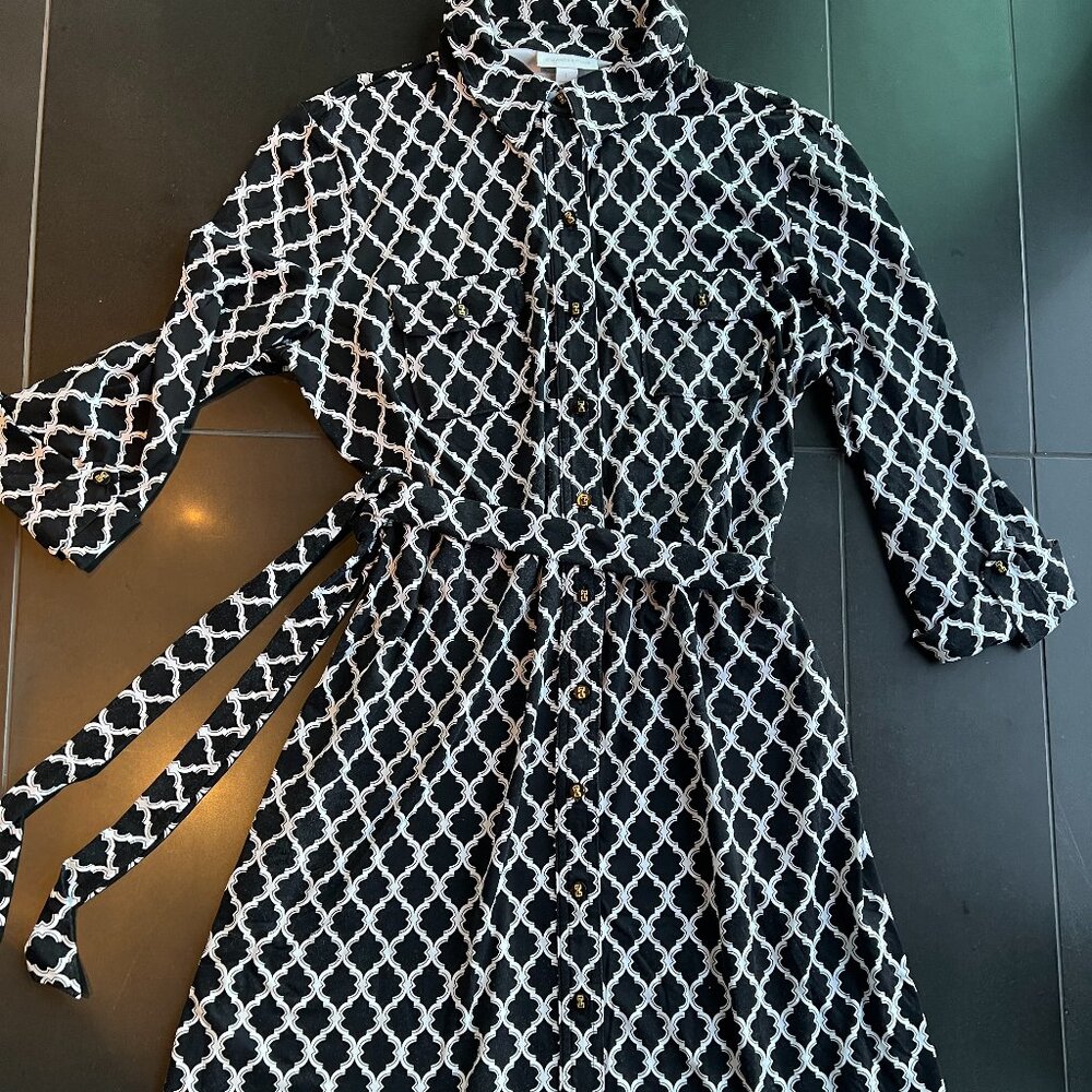 Charter Club Women's Patterned Dress "L"